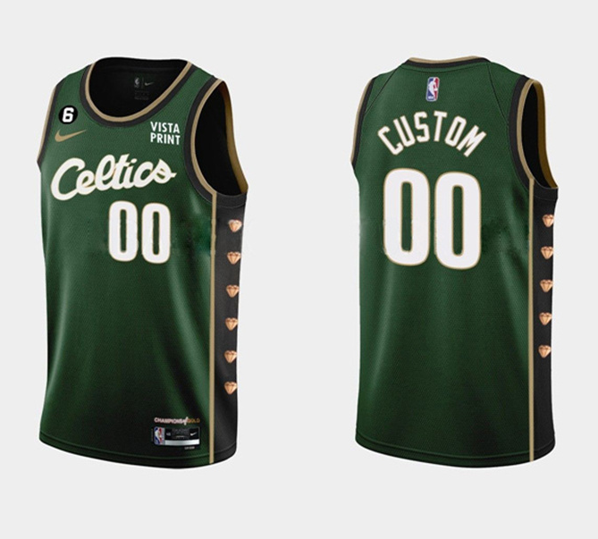 Women's Boston Celtics Active Player Custom Green City Edition Swingman Stitched Basketball Jersey(Run Small)